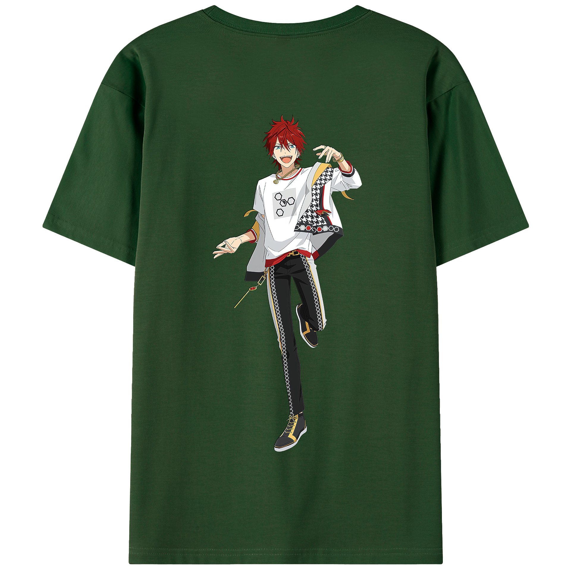 （画像用） あんさんぶるスターズ! Ensemble Stars 綿100％半袖Tシャツ（背面プリント）